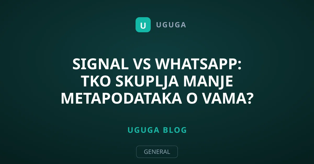 Signal vs WhatsApp: Tko skuplja manje metapodataka o vama?